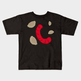 Polish kielbasa and pierogi Kids T-Shirt